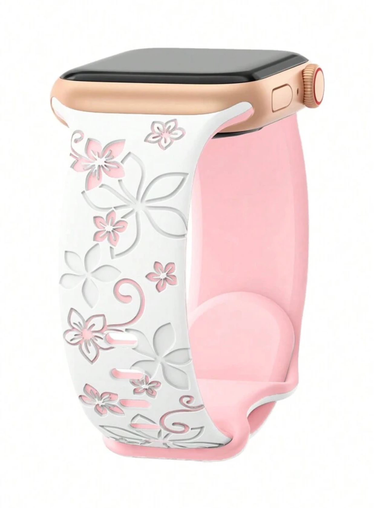 Apple Watch Band - Floral Embossed