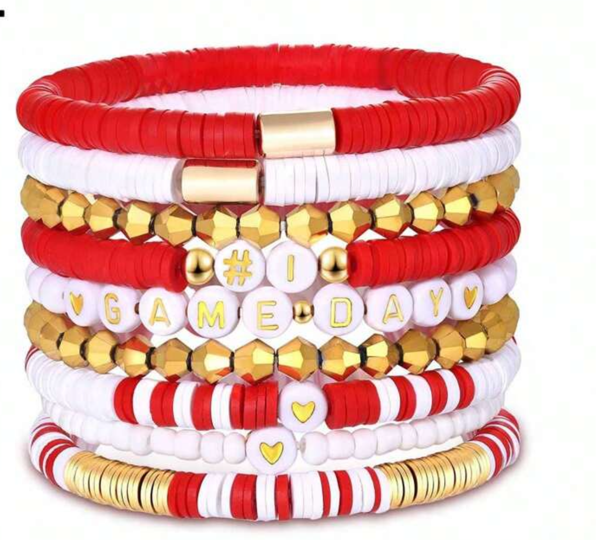 School Spirit/Game Day Stretch Bracelet