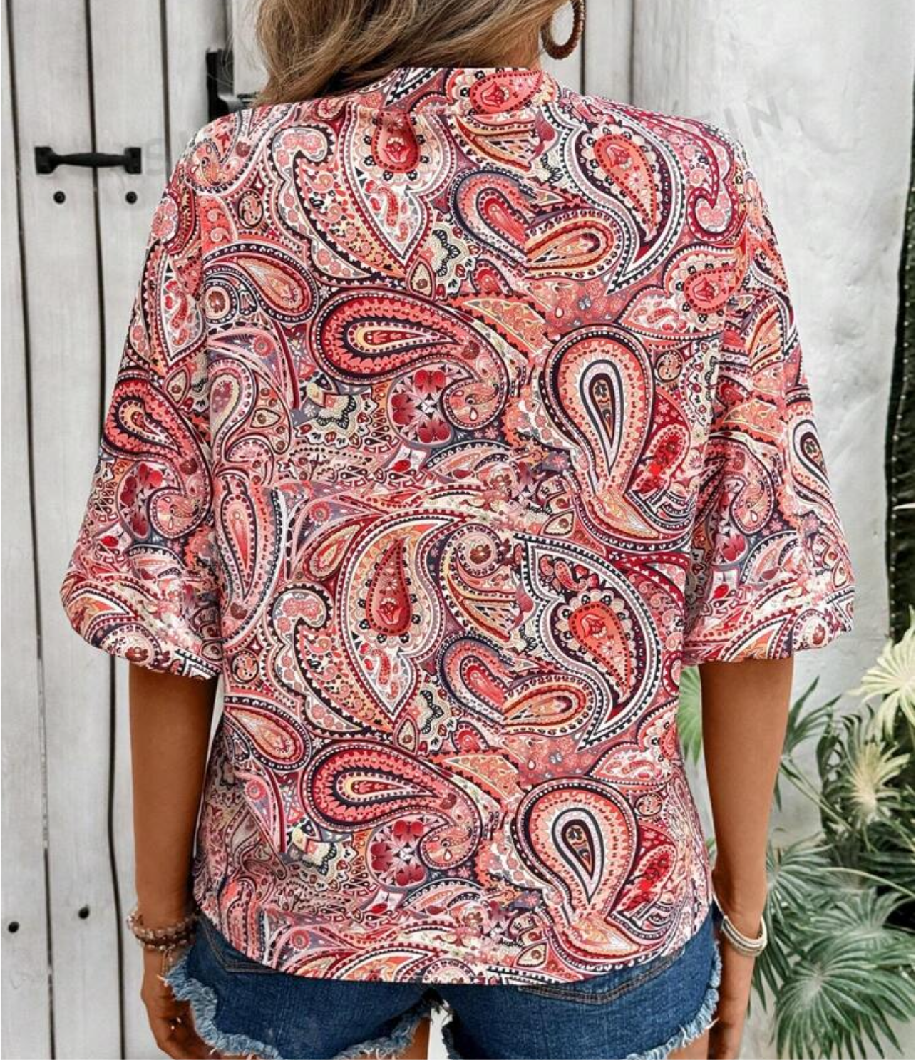 Paisley Walnut Top