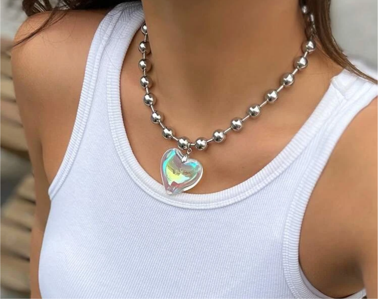 Iridescent Dreams Necklace -Large
