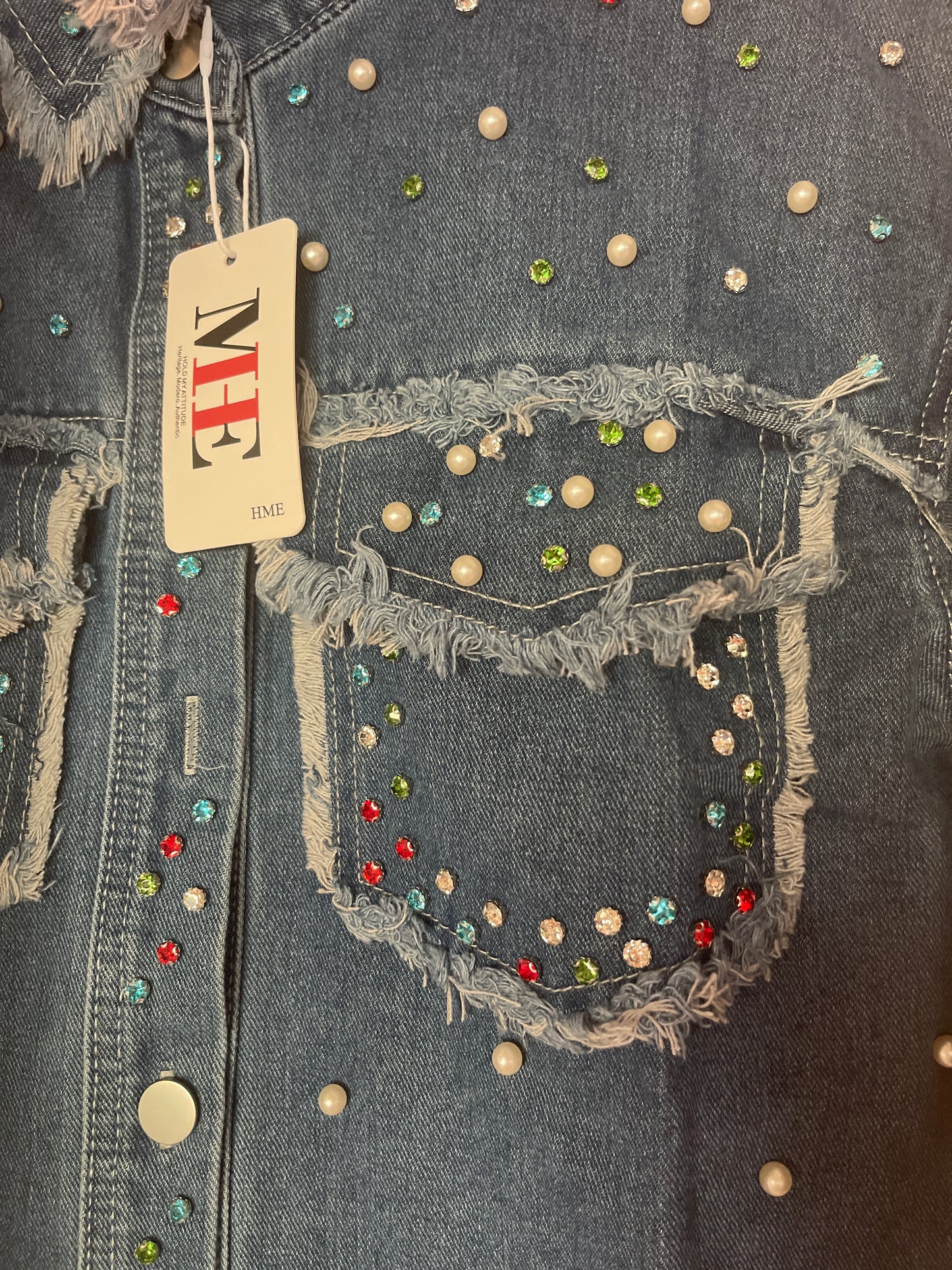 Dolly & Denim Shacket