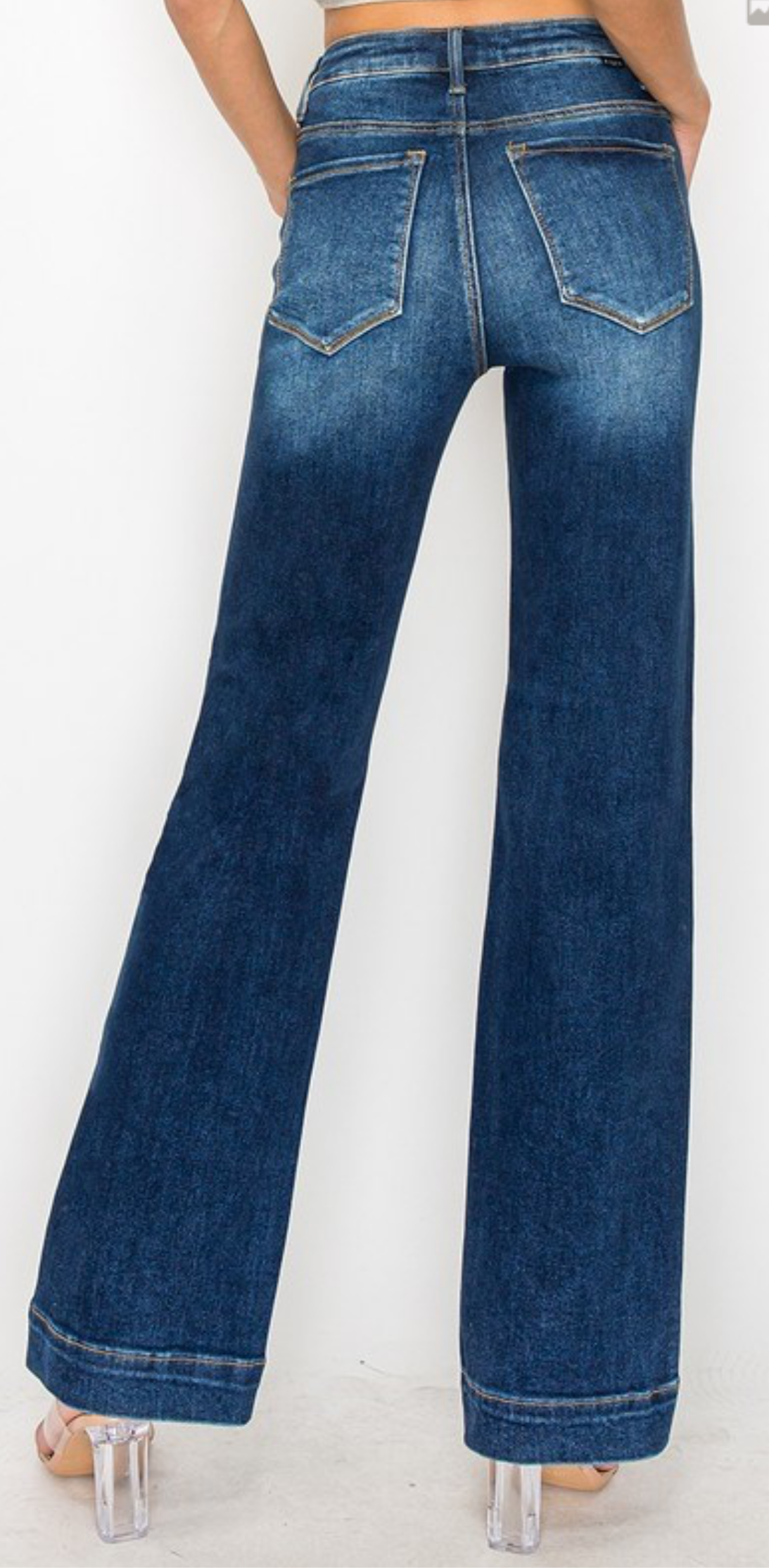 Risen Caroline Straight Leg Jeans