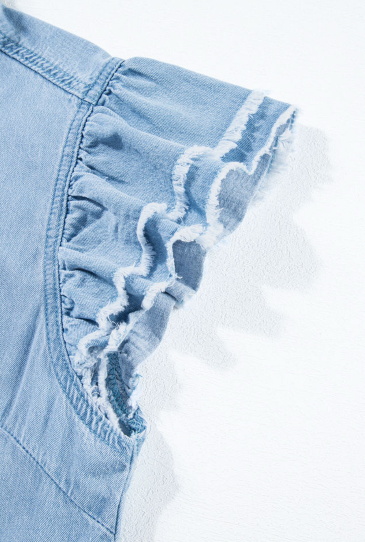 Ruffled Flutter Top