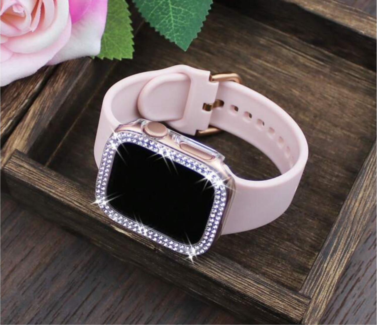 Rhinestone Case & Band - Fits Apple Series 10 - 46MM
