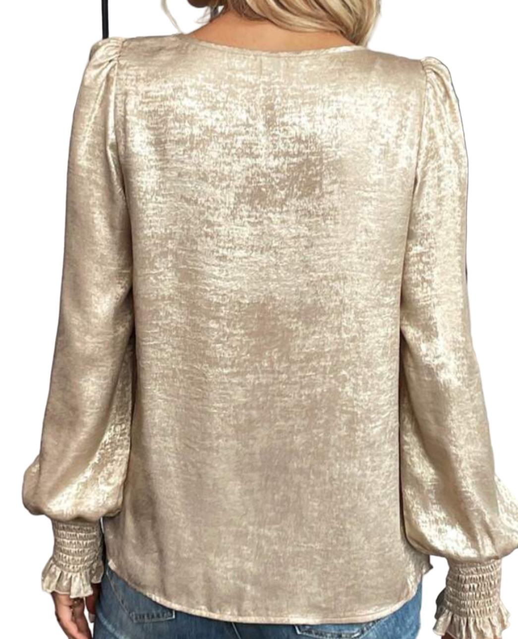 Glam & Gold Blouse