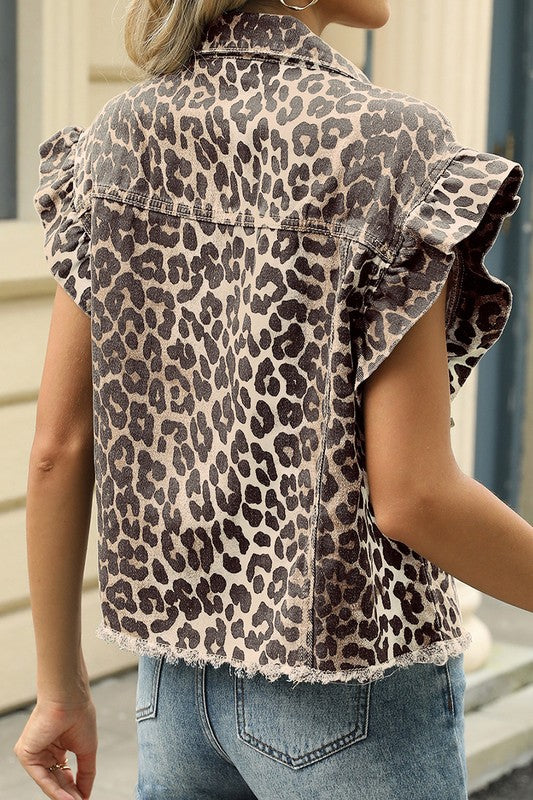 Ruffles and Wild Side Vest