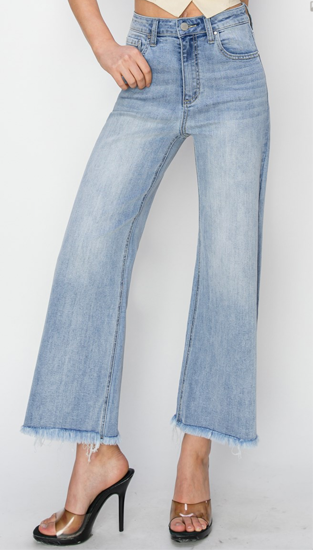 Risen Frayed Edges Jean