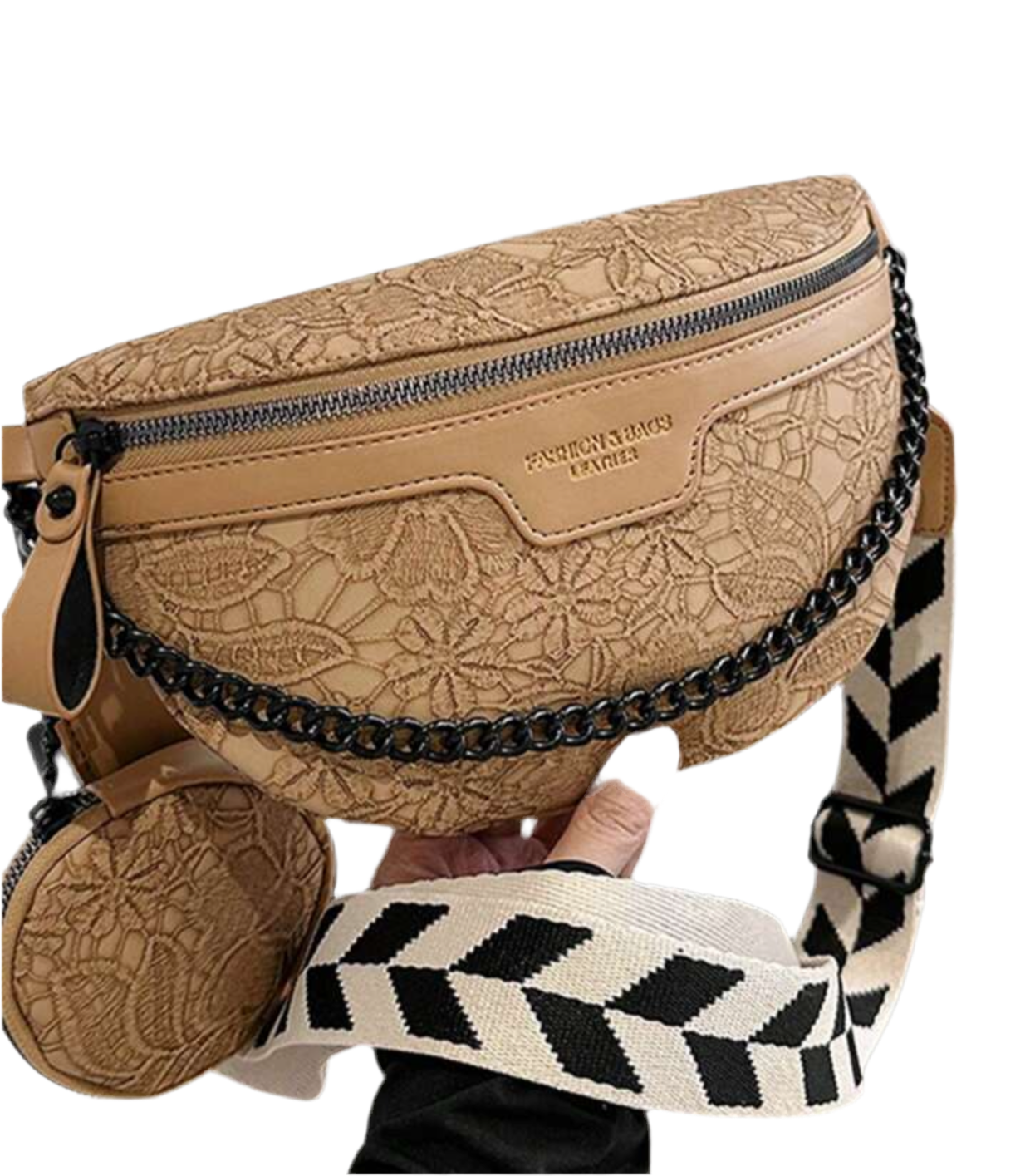 Charming Chain Accent Crossbody