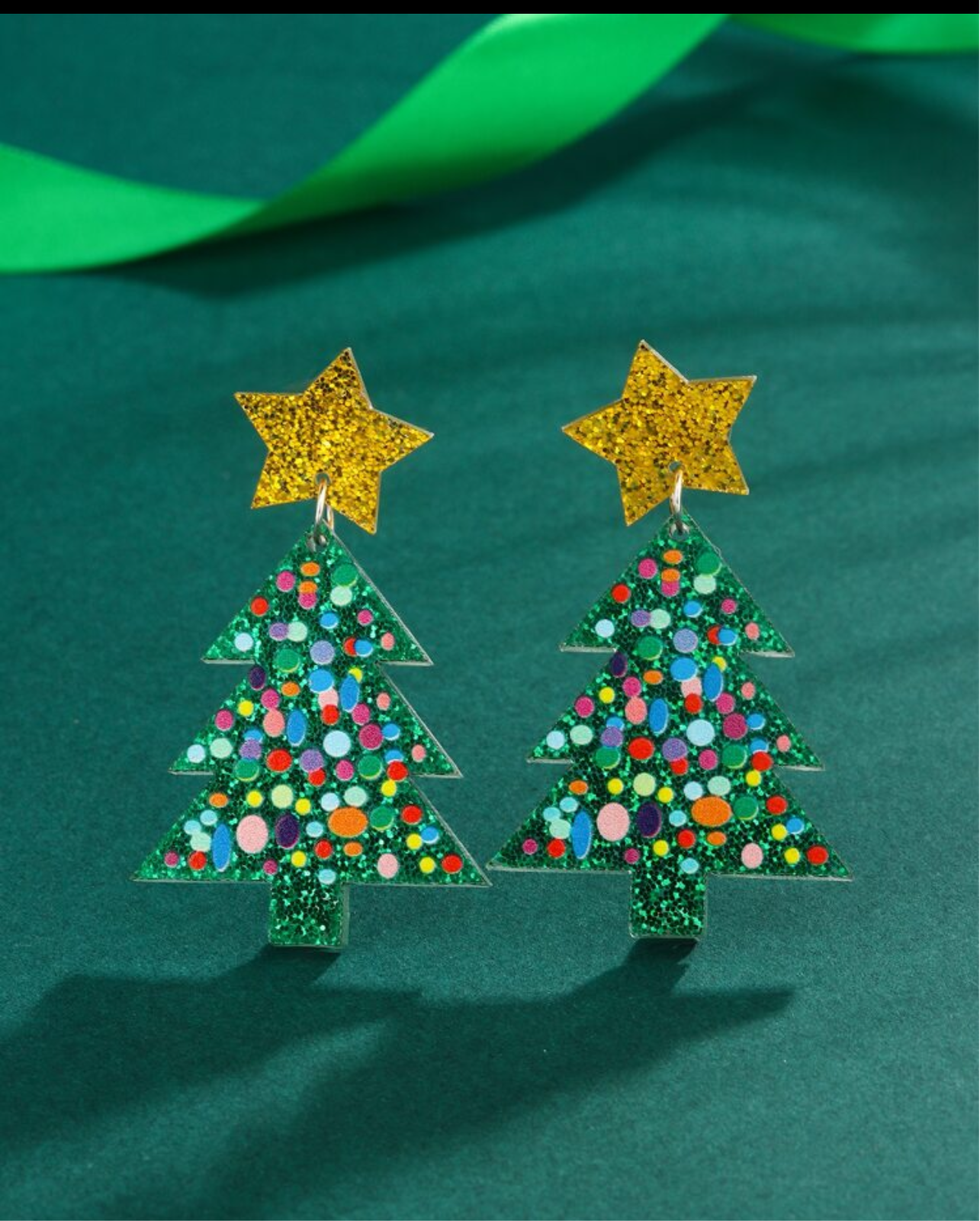 Christmas Star Earrings