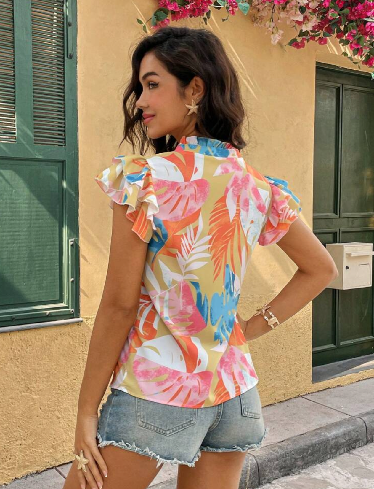 Tropical Dreamsickle Top