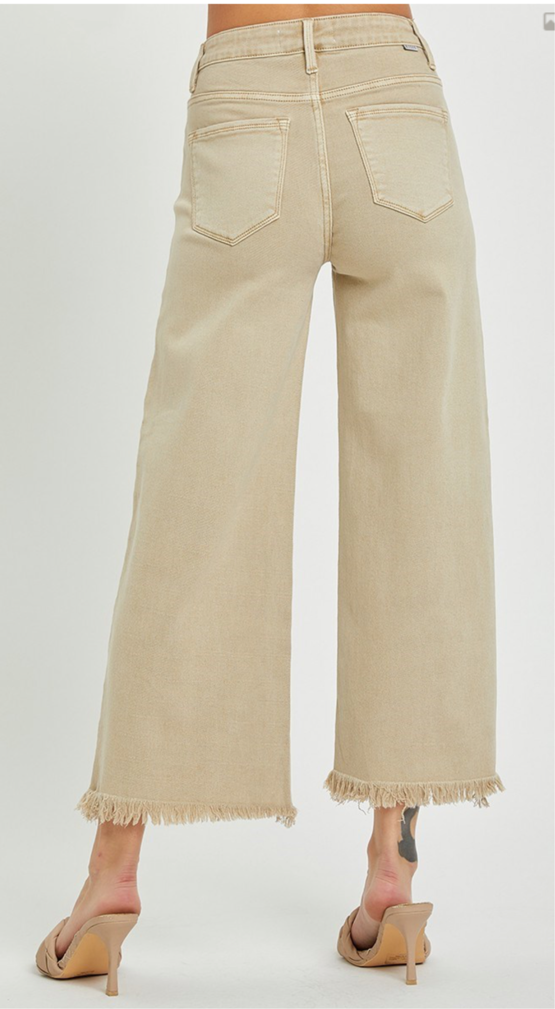 Risen Spring Crop Jean