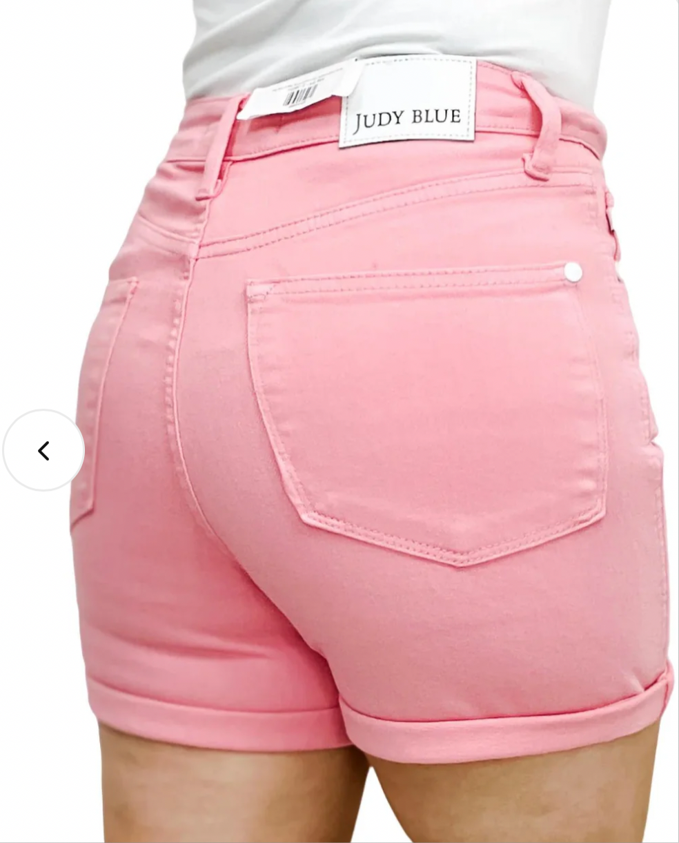 Judy Blue Lovin Pink Shorts