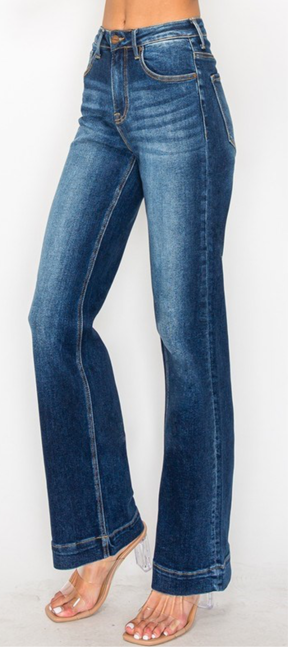Risen Caroline Straight Leg Jeans