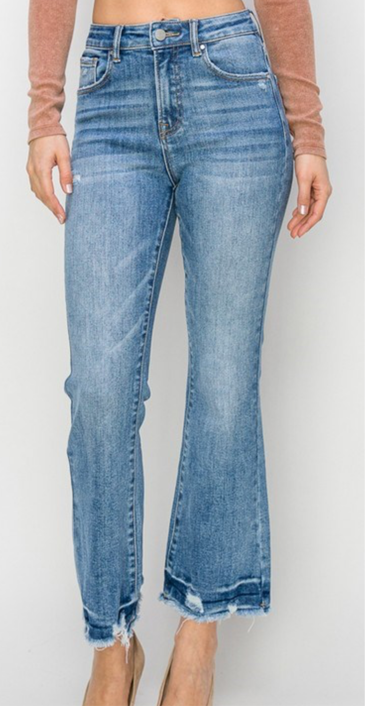 Risen Rough Ends Jean