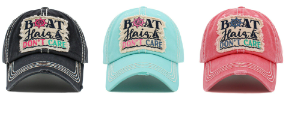 BOAT HAIR DON'T CARE BALL CAP
