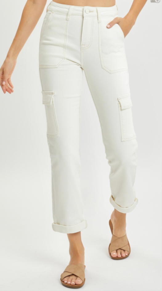 Risen Cargo On A Roll Slim Jeans