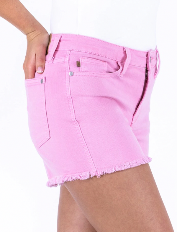 Judy Blue Pink Has It Shorts