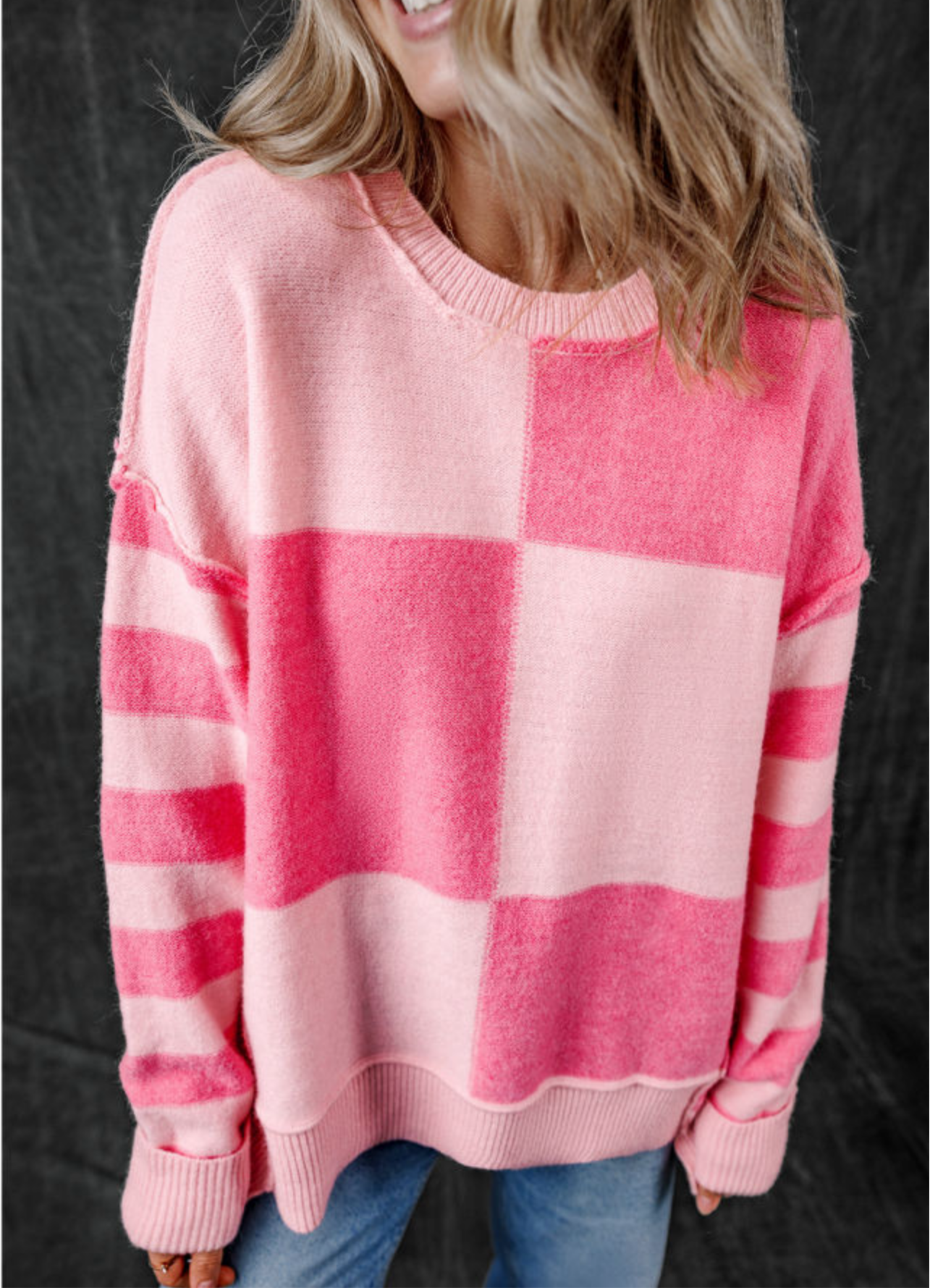 Passionate for Pink Sweater