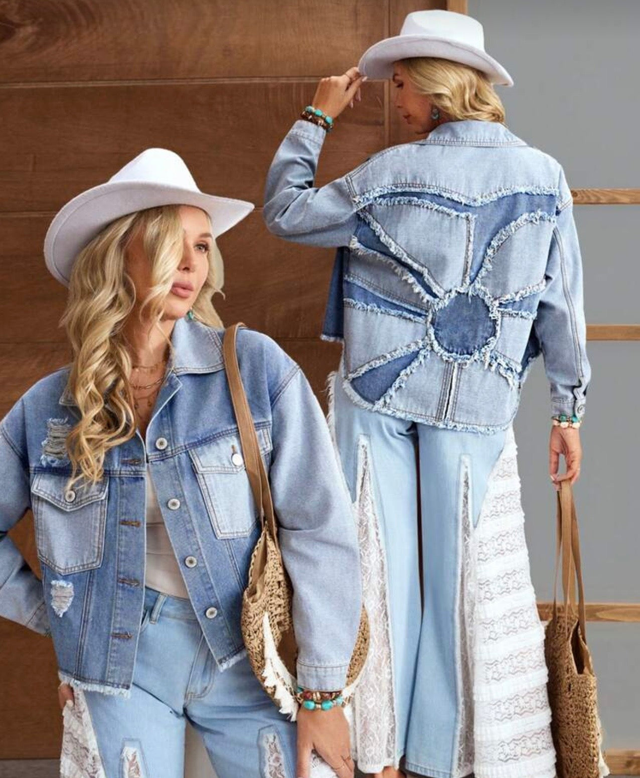 Blue Ridge Sunburst Denim Jacket