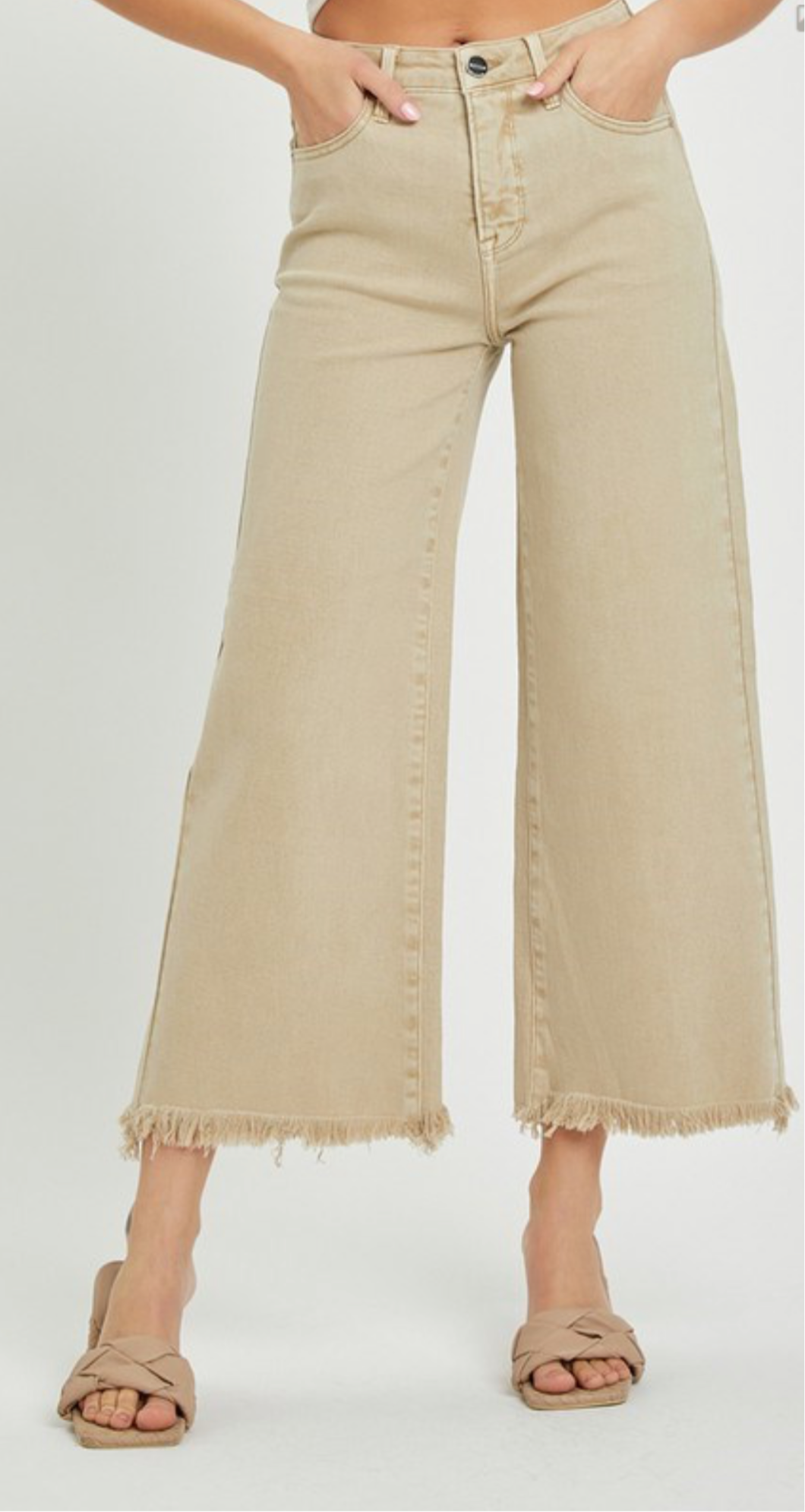 Risen Spring Crop Jean