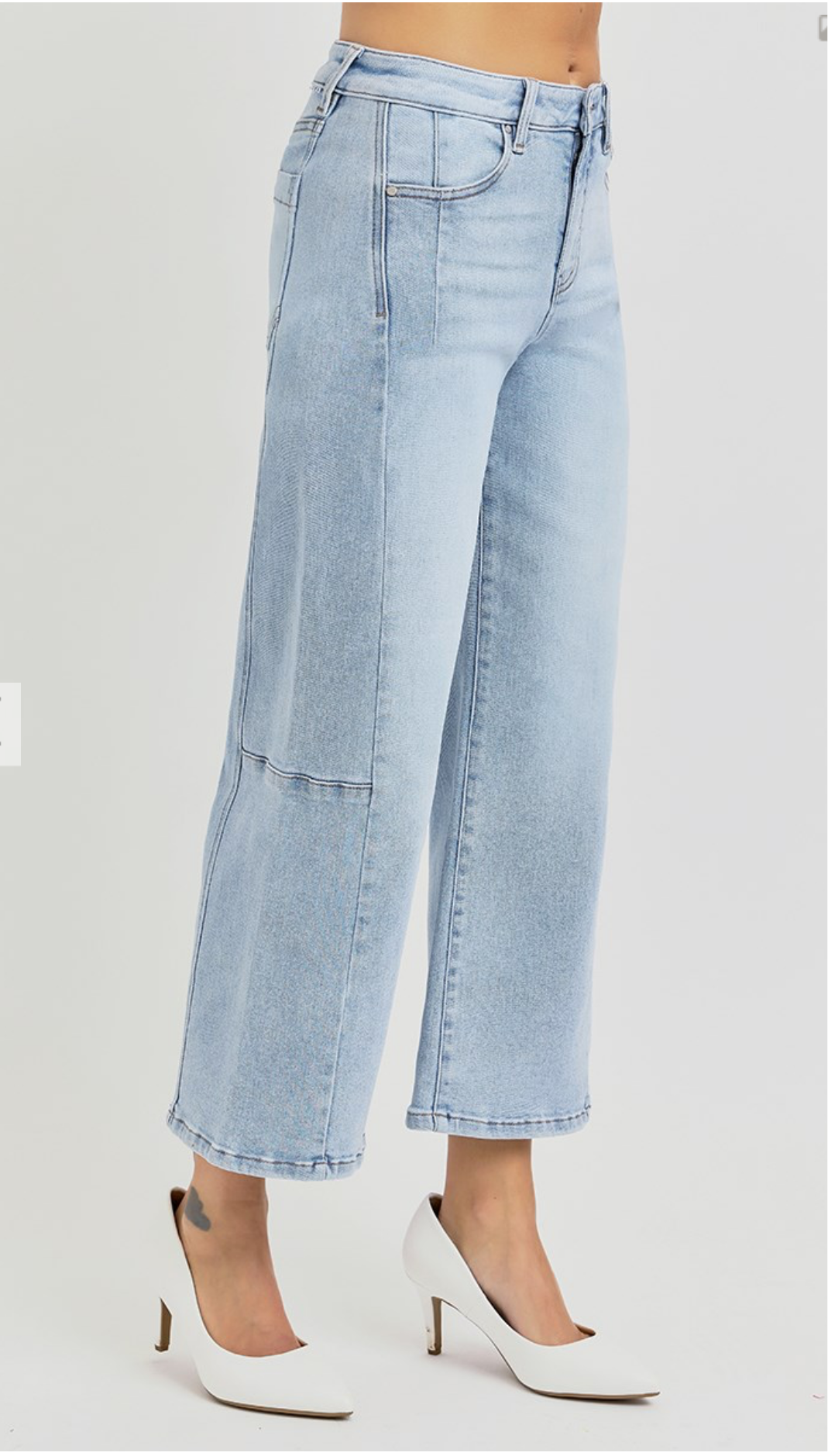 Risen Seams Perfect Cropped Jean