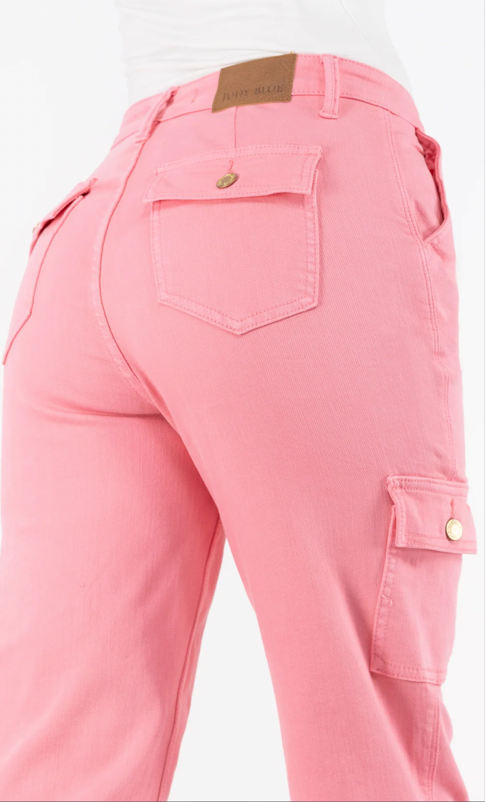 Judy Blue Cargo Straight Leg Jean