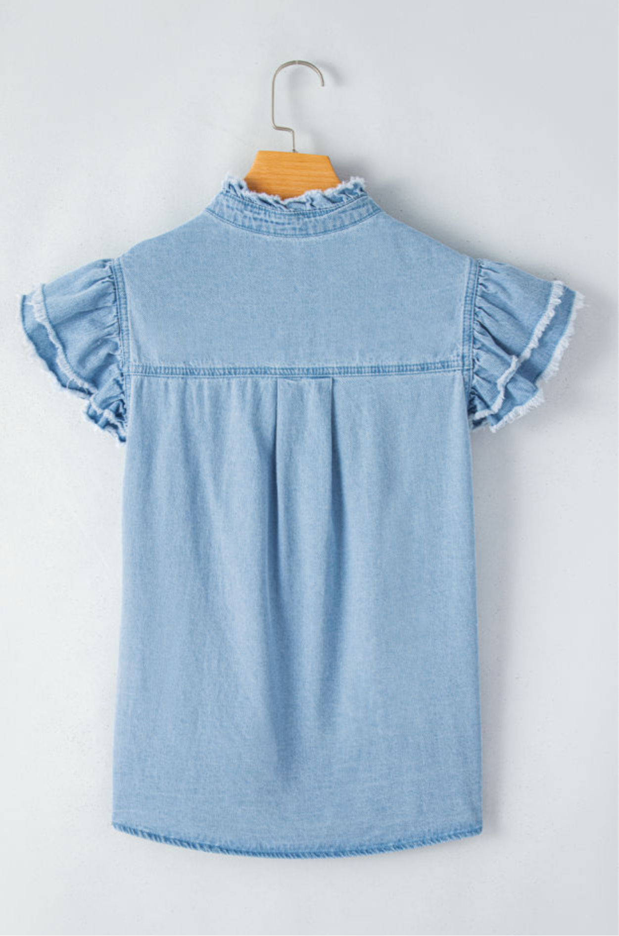 Ruffled Flutter Top
