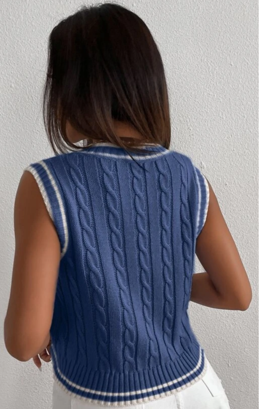 Hello Spring Sleeveless Sweater