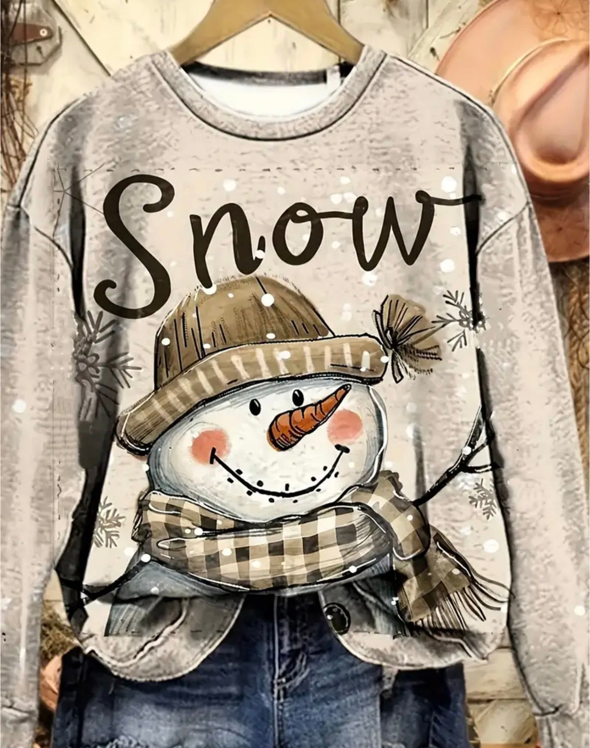 Snow Much Happiness Top
