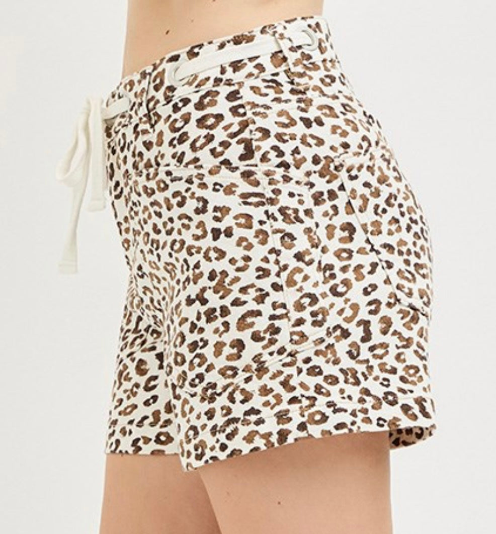 Savannah Leopard Shorts