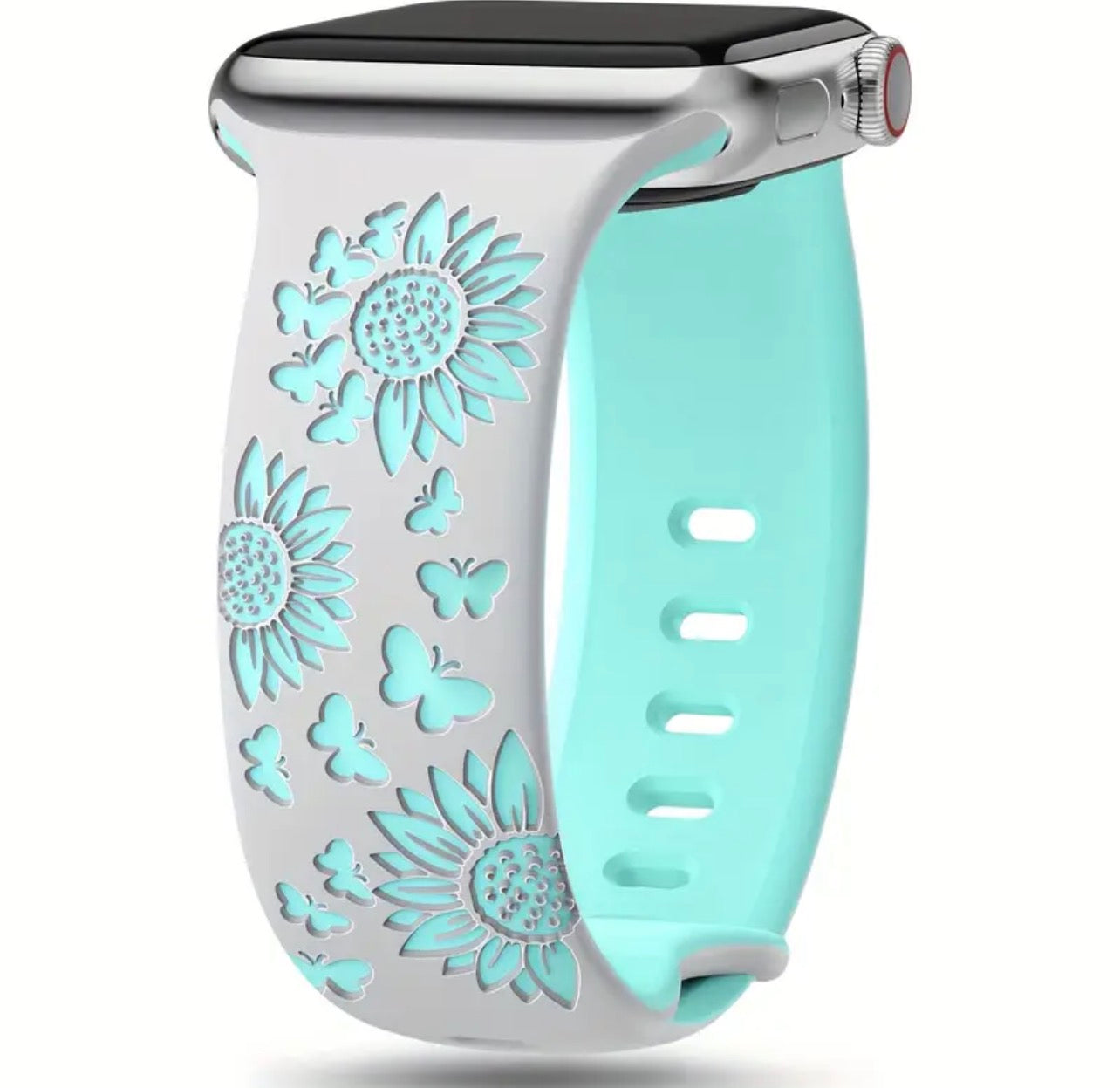 Apple Watch Band - Floral Embossed