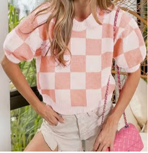 Perfectly Checkered Top