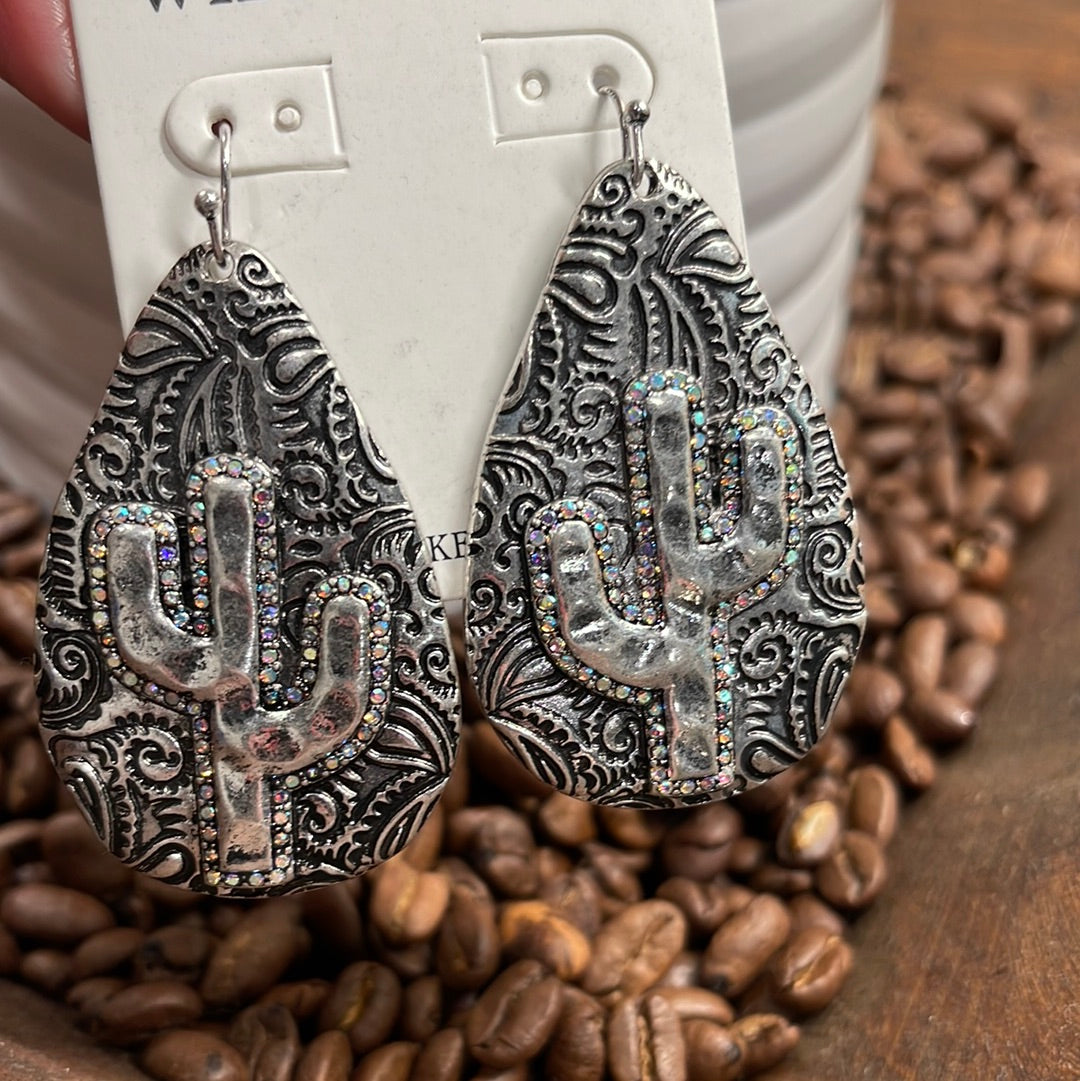 Carli Cactus Earrings