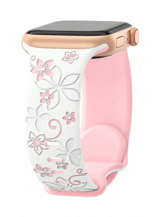 Apple Watch Band - Floral Embossed