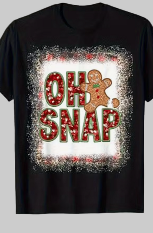 Oh Snap Christmas Tee