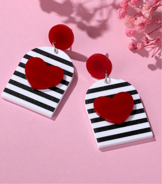 Here’s My Heart Earrings