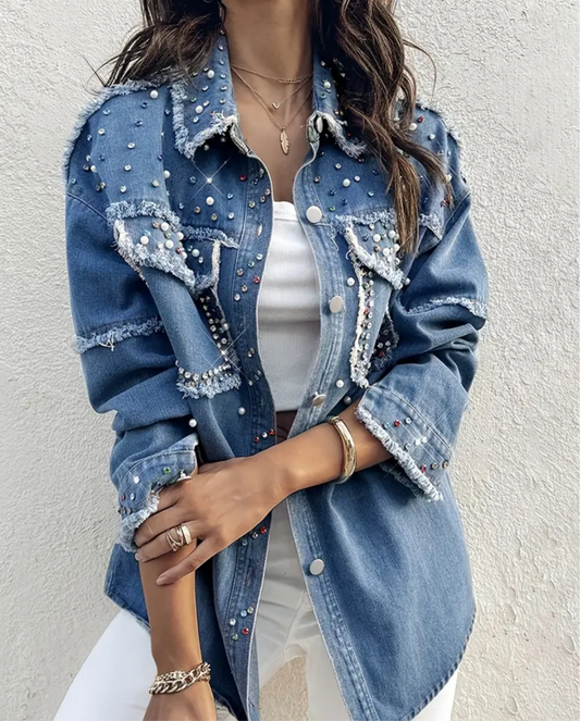 Dolly & Denim Shacket