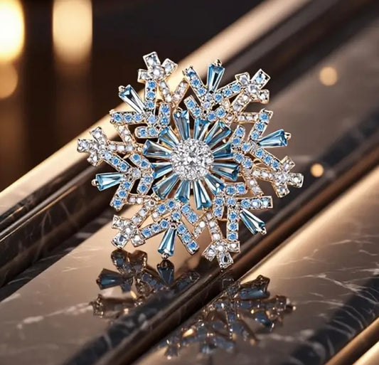 Snowflake Spinner Ring