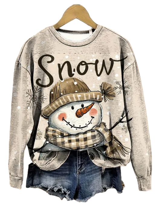 Vintage Snowman Top