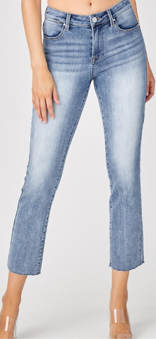 Risen Straight & Narrow Jeans