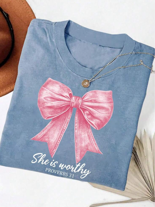 She Is Worthy Tee