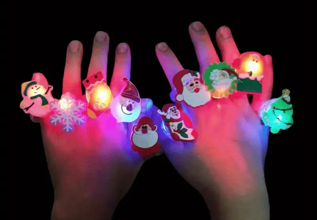 LED Christmas Rings