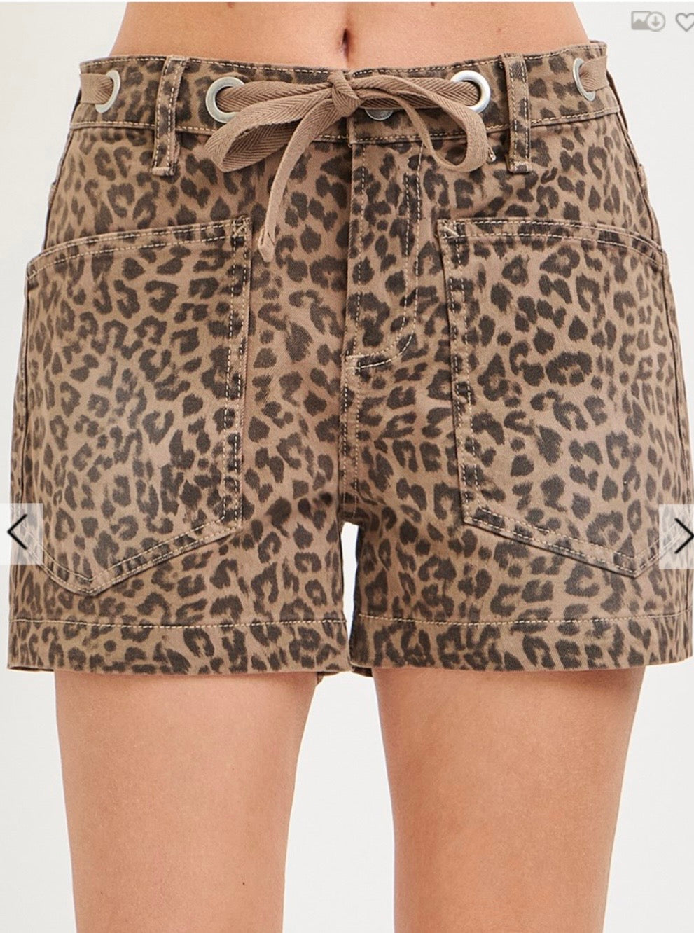 Savannah Leopard Shorts