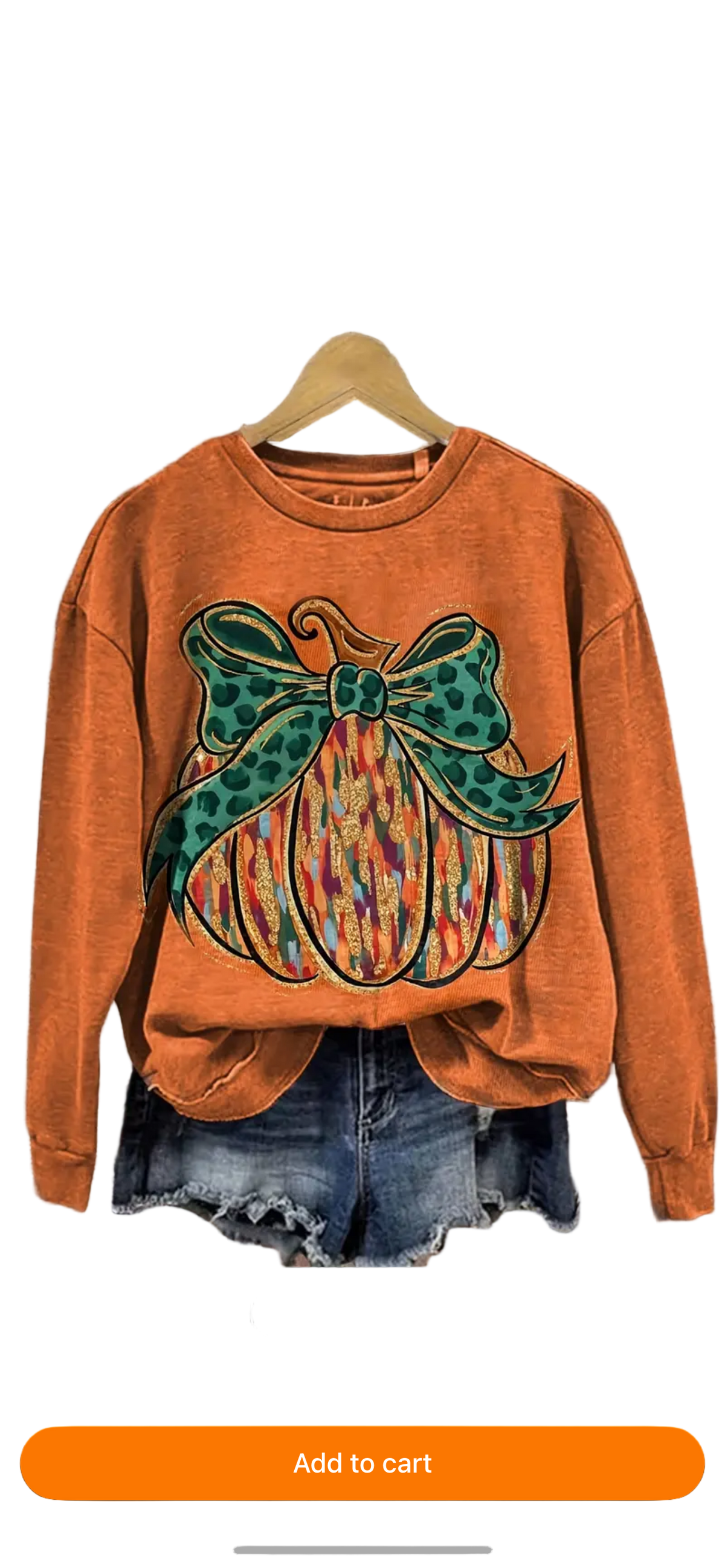 Sweet Pumpkin Top