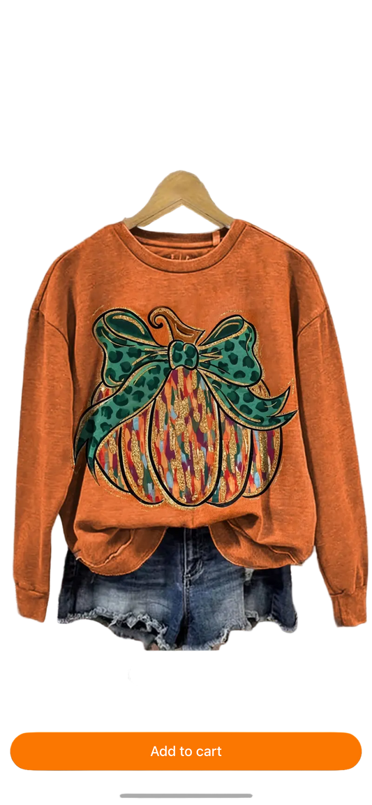 Sweet Pumpkin Top