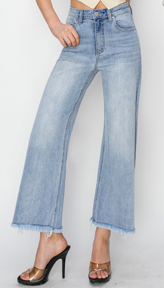 Risen Frayed Edges Jean