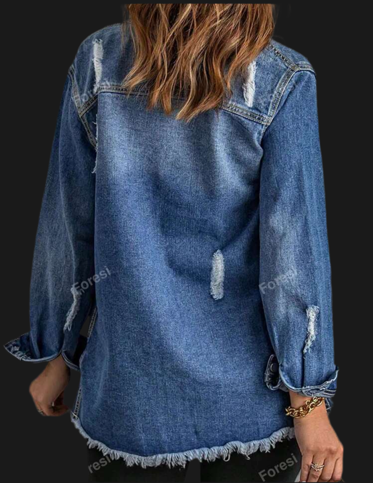 Bonfire Ready Denim Shacket