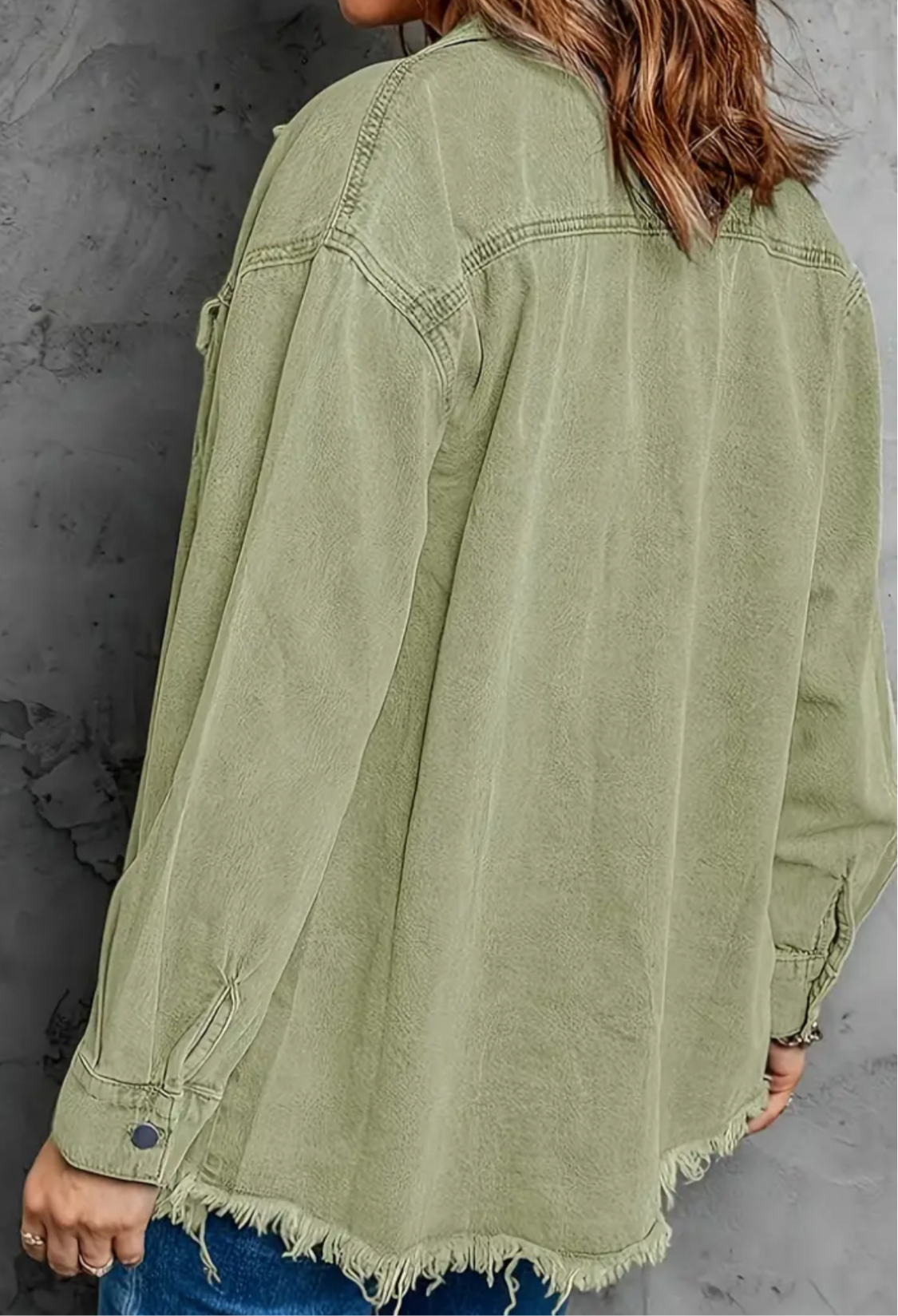 FRESH FALL RAW HEM JACKET