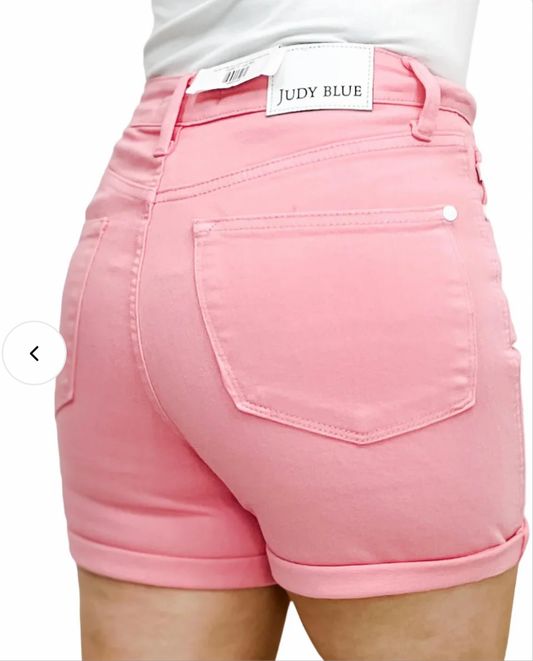 Judy Blue Lovin Pink Shorts