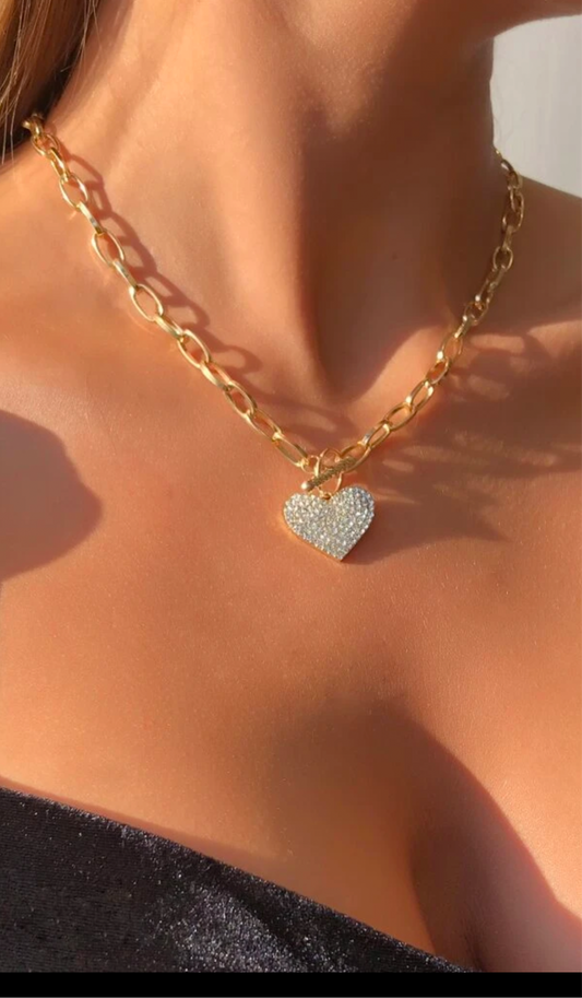 Pave the Way to My Heart Necklace